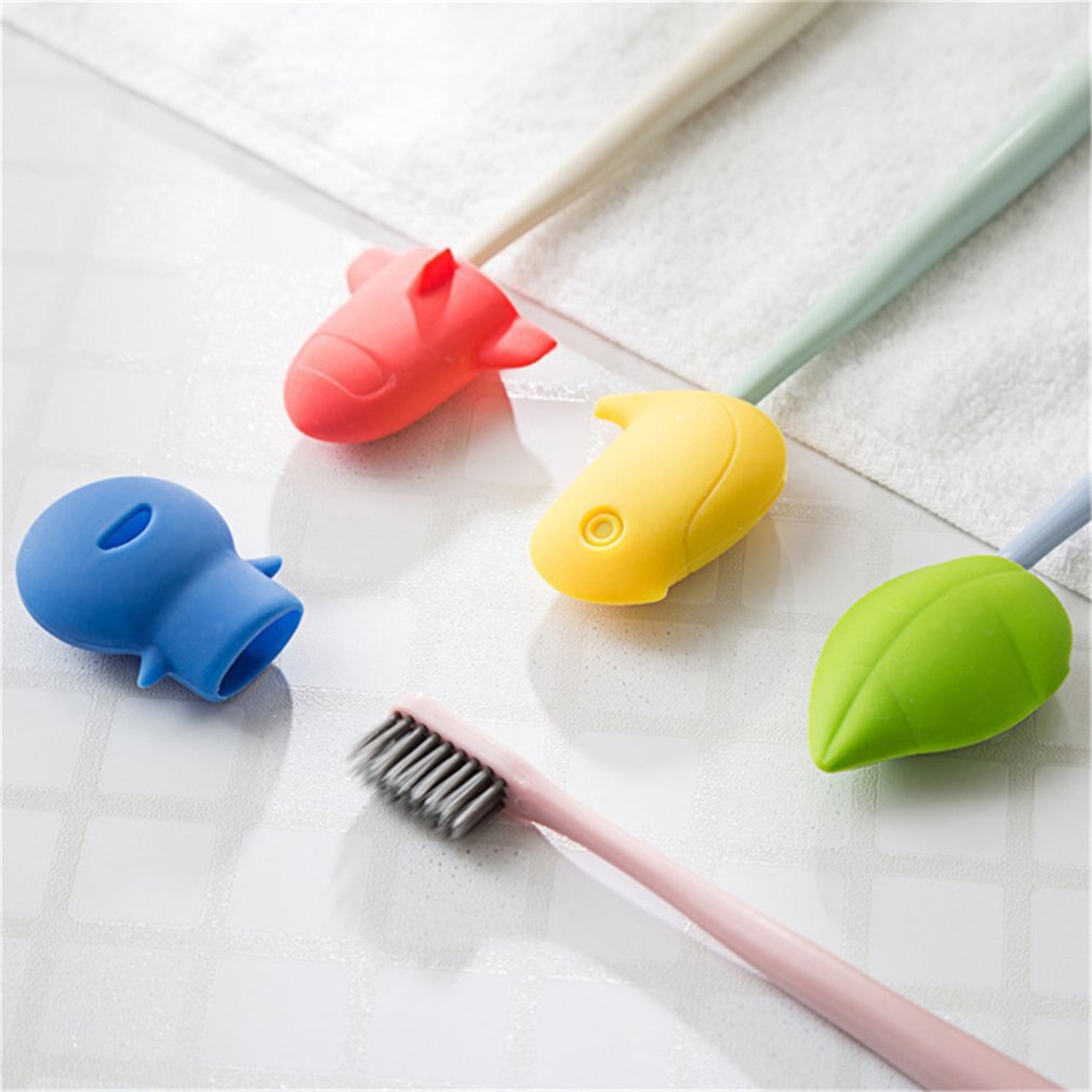 1 pièces dessin animé Silicone brosse à dents tête couverture voyage Portable brosse à dents bouchon étui hygiénique lavage brosse couverture boîte protecteur