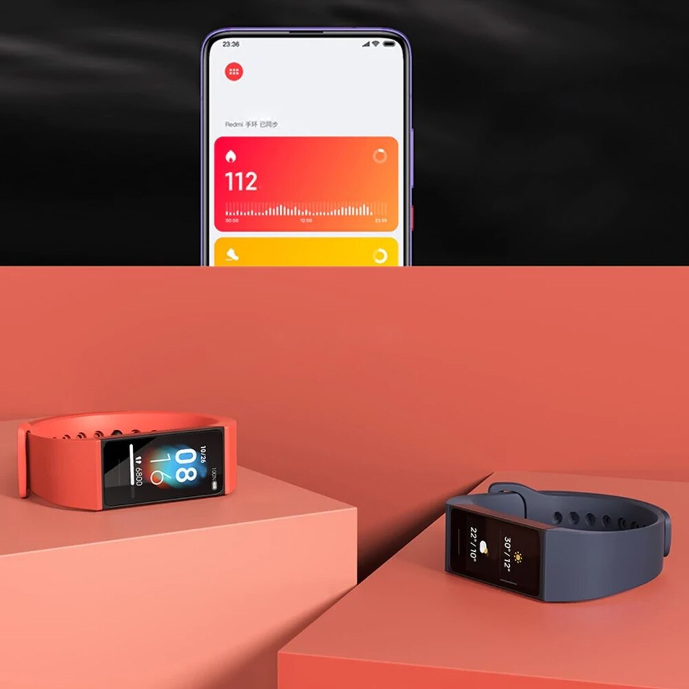 Global Version Xiaomi Mi Band 4C Smartband Heart Rate Monitor Fitness Tracker 1.08" Color Bluetooth 5.0 Smart Bracelet Men Women