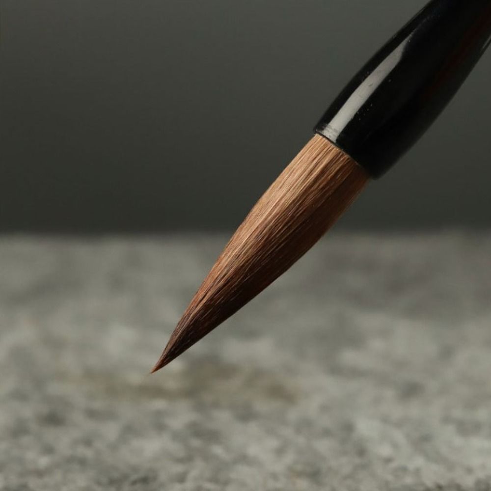Pincel de caligrafía tradicional china, pintura al óleo, pelo de Lobo, escritura de escritura, madera, arte de alta gama, estudiante