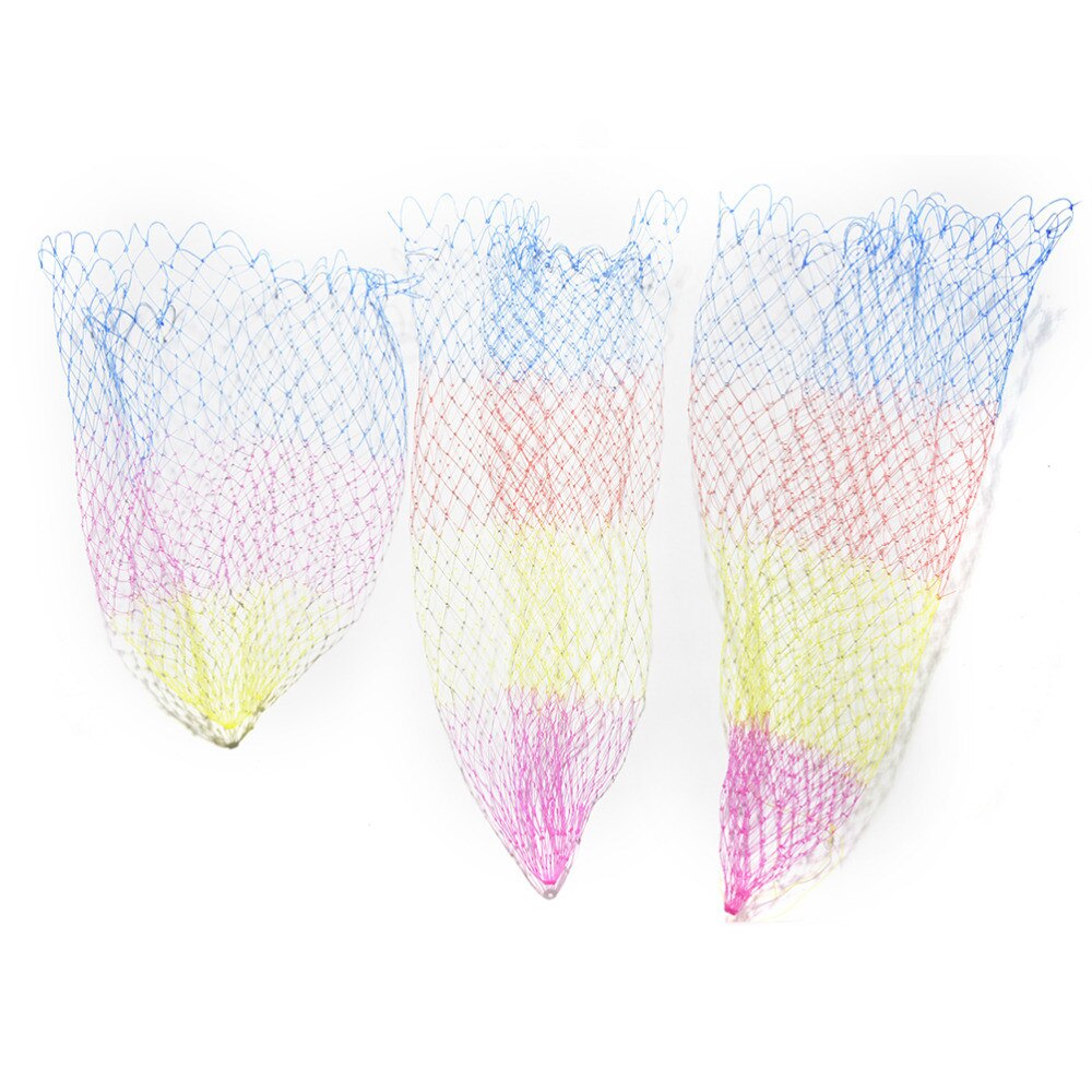 Nylon Fishing Nets Collapsible Fishing Tools Rhombus Mesh Hole Depth Folding Nylon Landing Dip Net 2 Sizes Fishing Carp Net
