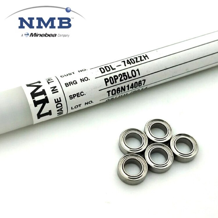 10 Uds NMB rodamiento de acero inoxidable para la pesca carrete 4x7x2,5 3x10x4, 5x8x2,5 5x11x4mm SMR74ZZ S623ZZ SMR85ZZ SMR115ZZ ABEC-5
