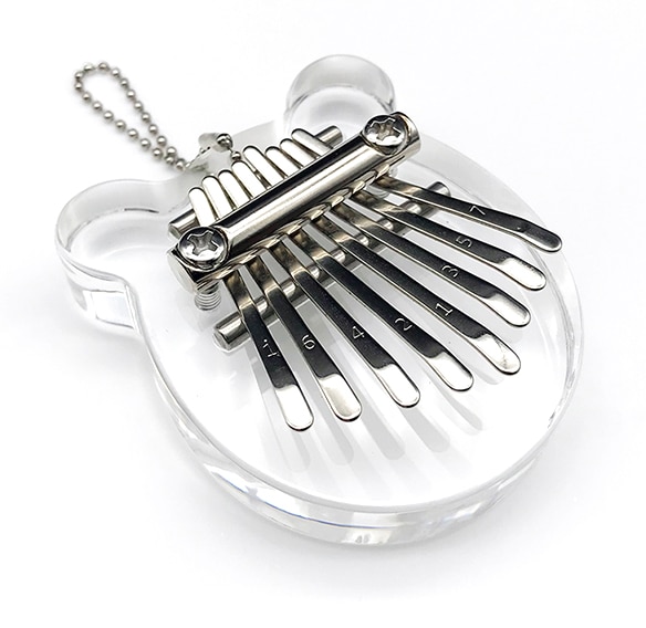 Mini Kalimba de 8 teclas, Piano de pulgar, teclado de dedo con sonido excelente, instrumento Musical, accesorio bonito, colgante, para niños, novia