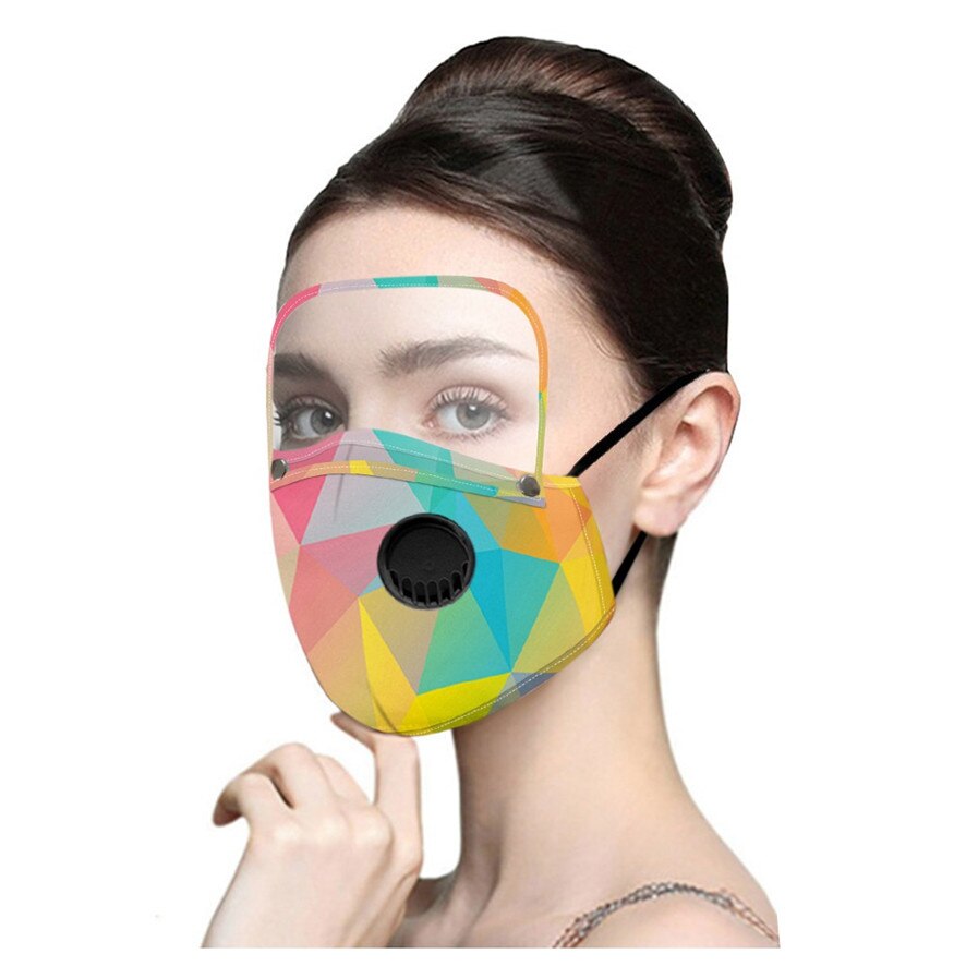 Adult Proof Haze Dust Detachable Eye Protection Replaceable Filter Reusable Safety Faces Shields protector facial transparente: I