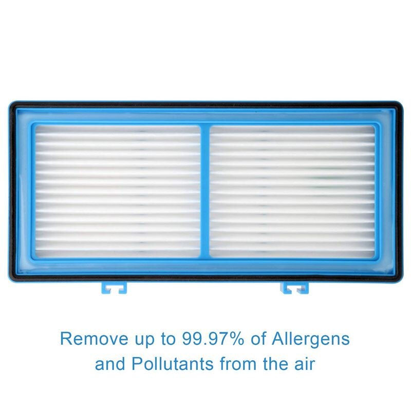 2 HEPA + 4 Carbon Booster Filters for Holmes AER1 HEPA Type Total Air Filter, For Holmes Air Purifier Filter AER1 Series, Replac