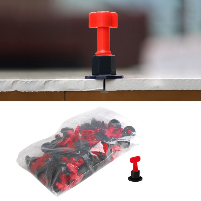 The PP Material Ceramic Tile Spacer Tile Leveling System Kit Wall Building Construction Ceramic Tile Installation Tool
