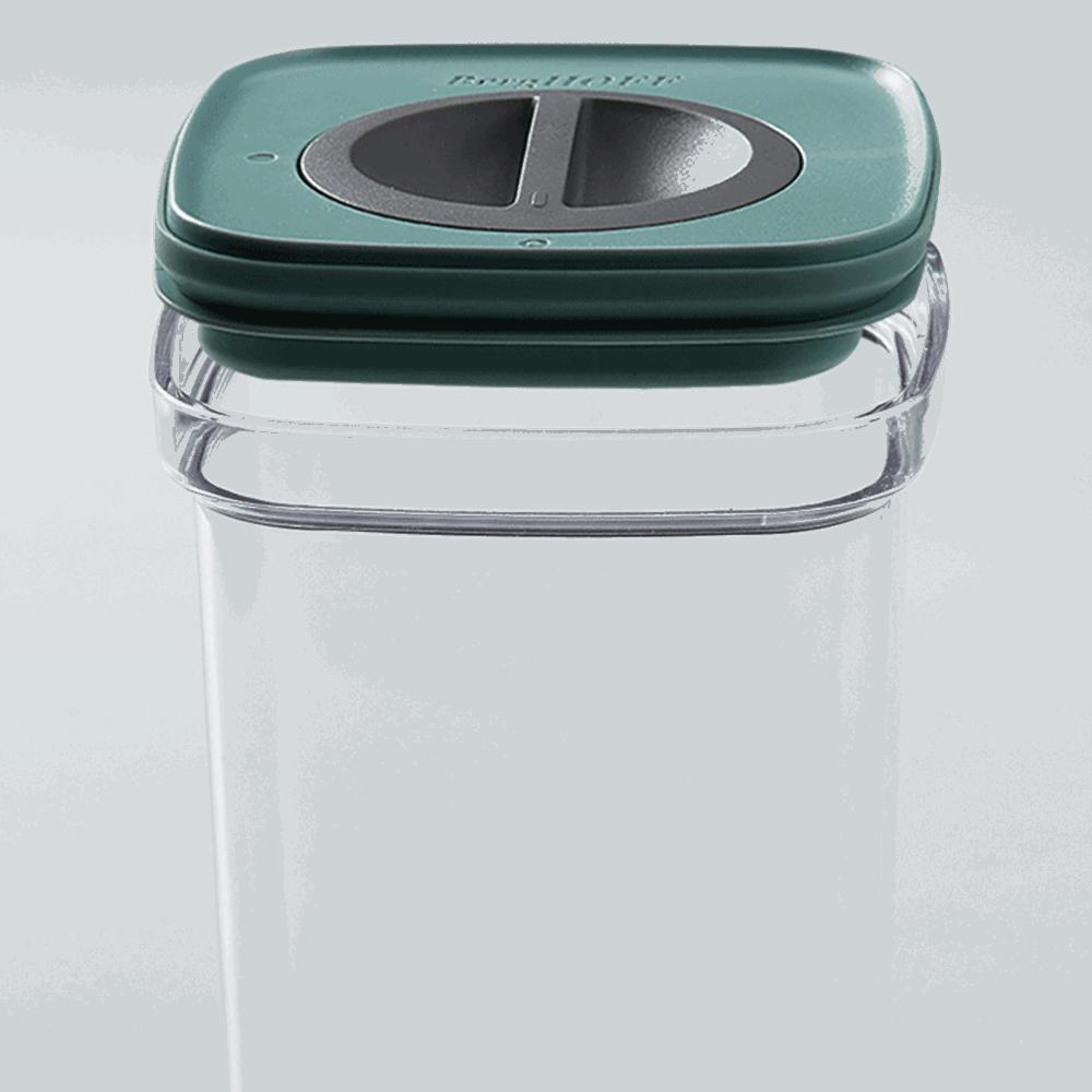 Xiaomi Youpin BergHOFF Lebensmittel Lagerung Panzer 2,4 L Küche Dichtung Topf essen Dosen Feuchtigkeits Frische Lagerung Kasten Glas Versiegelt Können