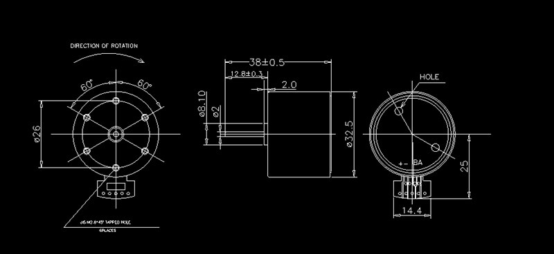 Vinyl Phono Motor 33 45 78 DC9-12V for Electric Gramophone
