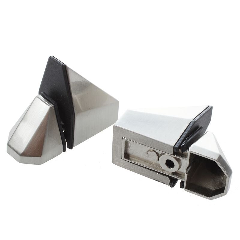 2 pezzi m-16mm supporto in vetro regolabile supporto morsetto in vetro