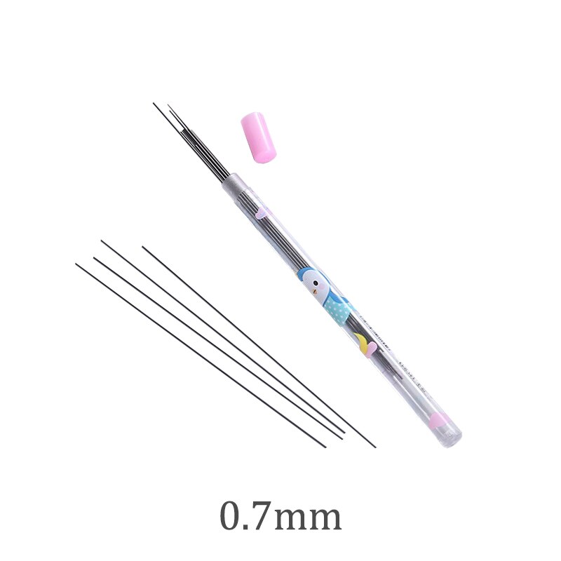 Automatic Pencil 0.5/0.7mm Drawing Writing Mechanical Pen Pencil Lead Office School Supplies Ultralight: 1pcs 0.7 refill