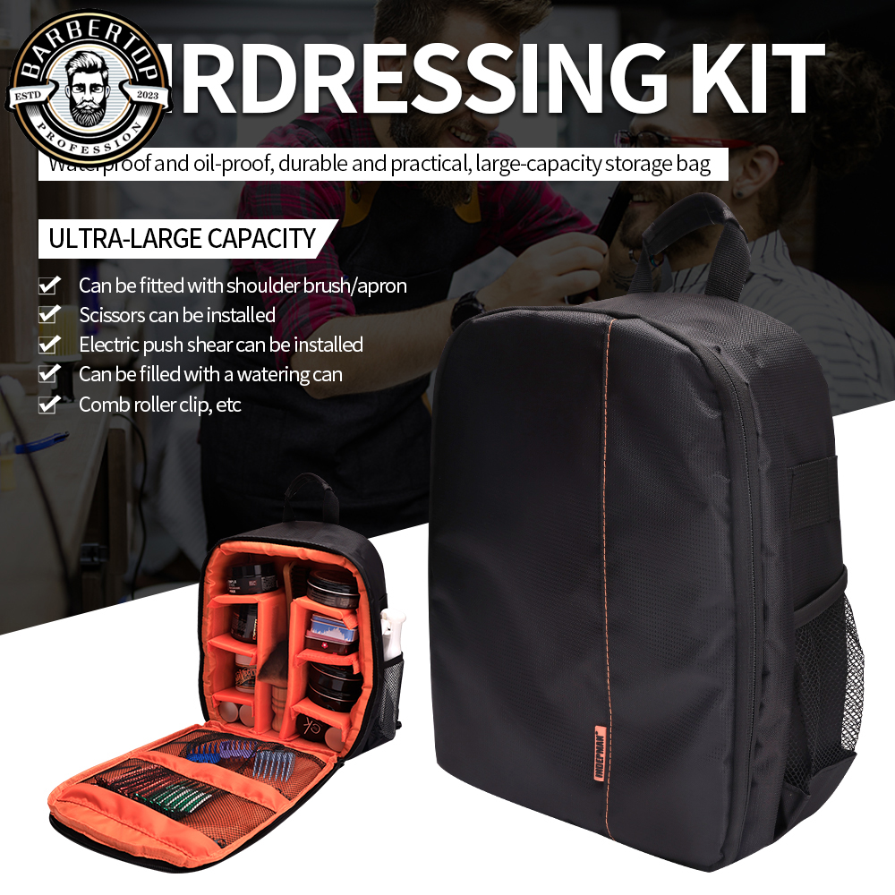 Kapper Rugzak Draagbare Kapper Salon Make-Up Professionele Grote Capaciteit Multi Grid Kappers Reistassen