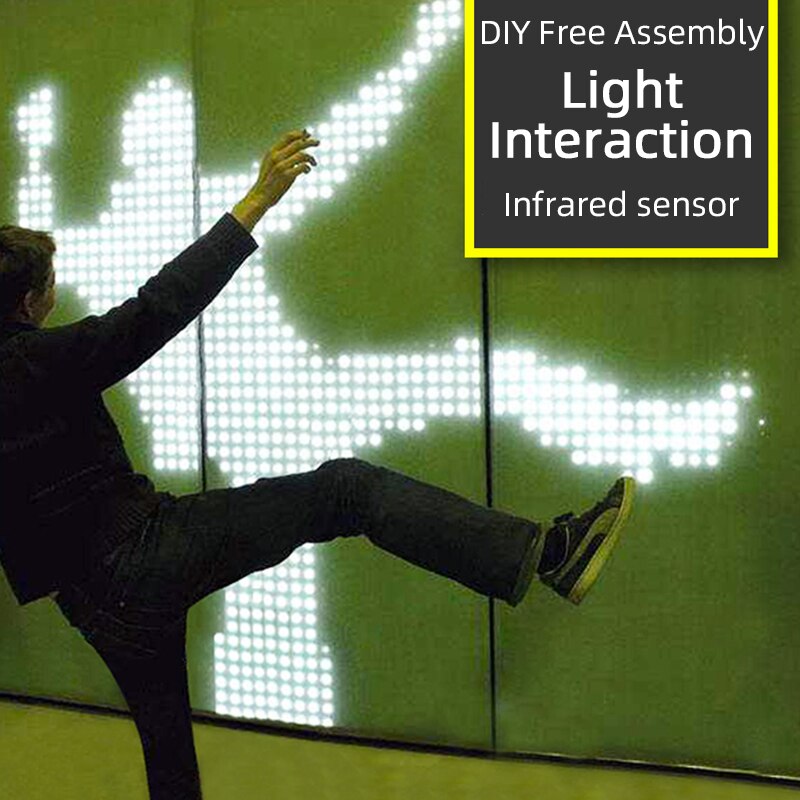Interattivo portato Luce di Induzione A Infrarossi Del Corpo Umano Modulo di Controllo Gesto da tavolo Ristorante sbarra Attività caldo campo ah CONDOTTO LA Luce