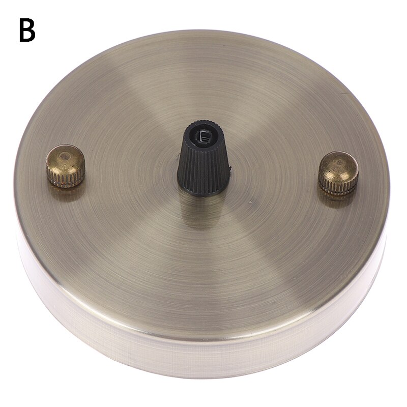 1pc Lamp Base Antique Vintage Ceiling Plate Metal Ceiling Holder Lamp Fitting Chandelier Base DIY Lighting Acc: 2