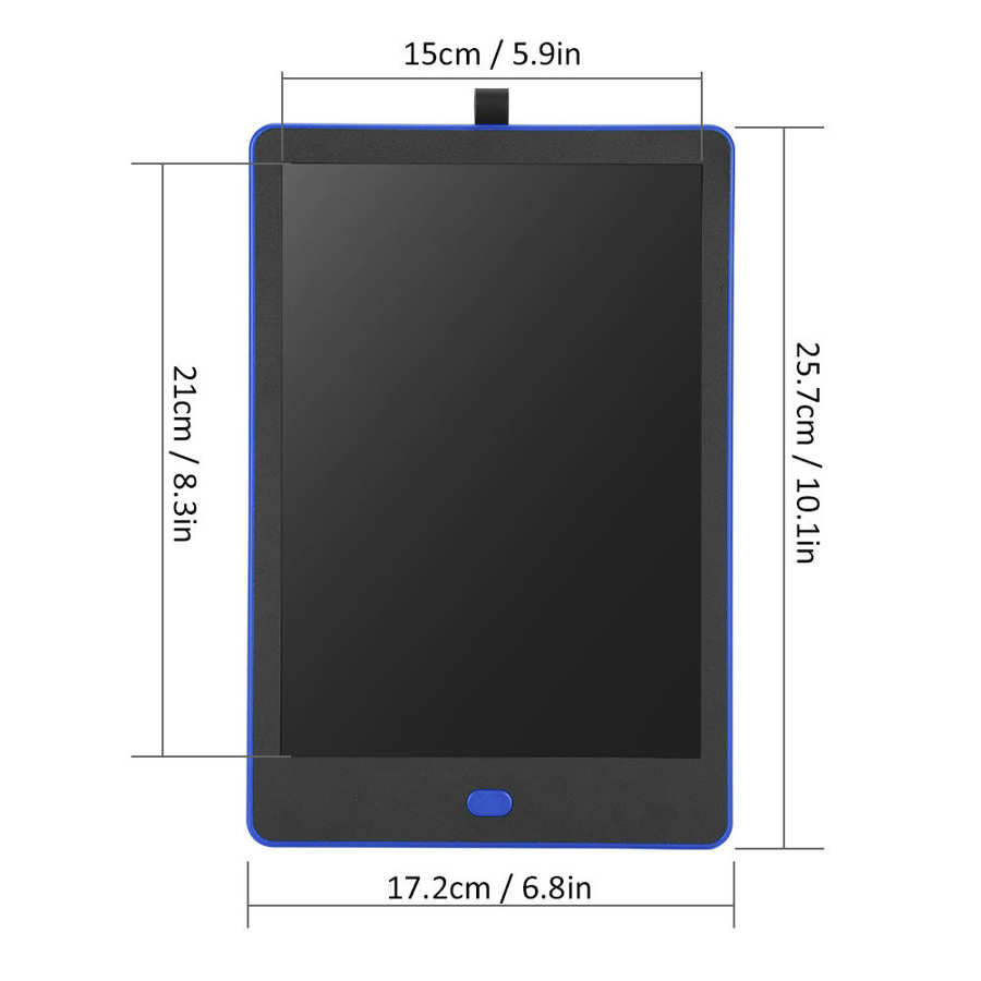 Drawing Tablet Double-Sided LCD Writing Tablet Pad Digital Doodle LED E-Writer Brightpad for Kids Writing Tablet