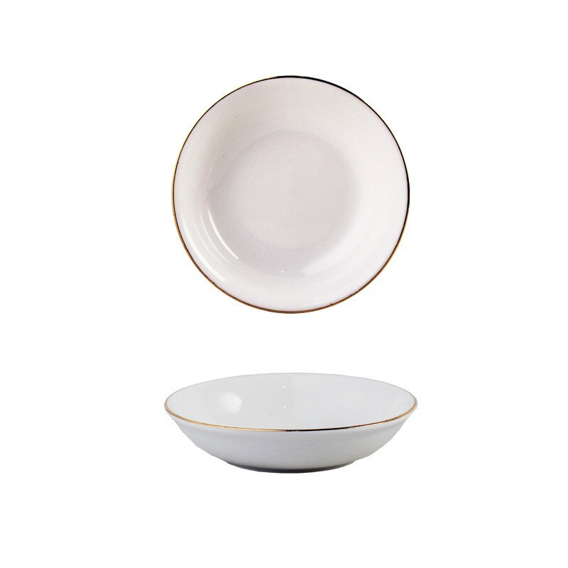 Dish Set Ceramic Plates and Dishes Bone China Tableware Plates ceramic dish dinner set plates and dishes plate dishes: 4 inch dish