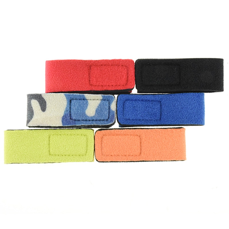 Tk Multicolor Herbruikbare Hengel Tie Houder Strap Bretels Sluiting Haak Ties Riem Visgerei Accessoires Vissen Tools