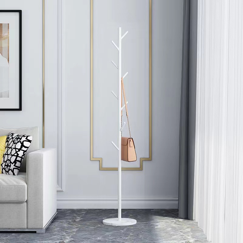 Luxe kapstok vloerstaande kleerhanger 8-haken multifunctionele opslag hoedenorganizer handtassen woonaccessoires boomhanger