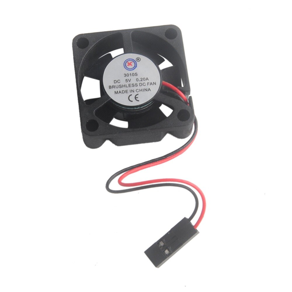 5V Brushless CPU Cooling Fan Cooler for RPI RasPi Raspberry Pi 3 model B+ with Screws