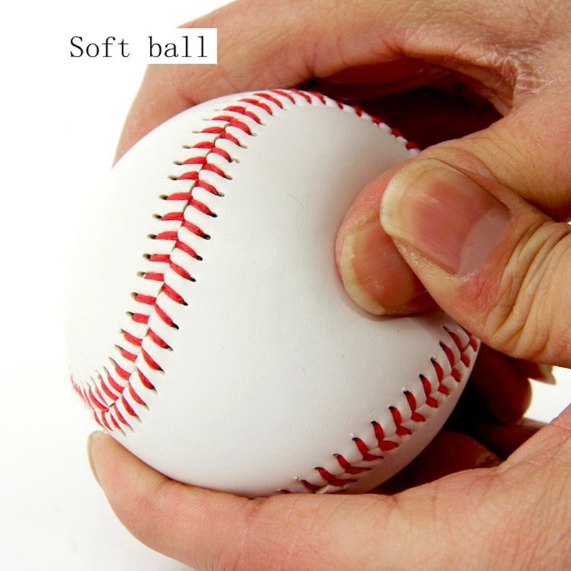 1PCS Ball Baseball Praxis Ausbildung PVC Softball Hardball Hand Nähen Sport Team Spiel 9 zoll 7,3 cm