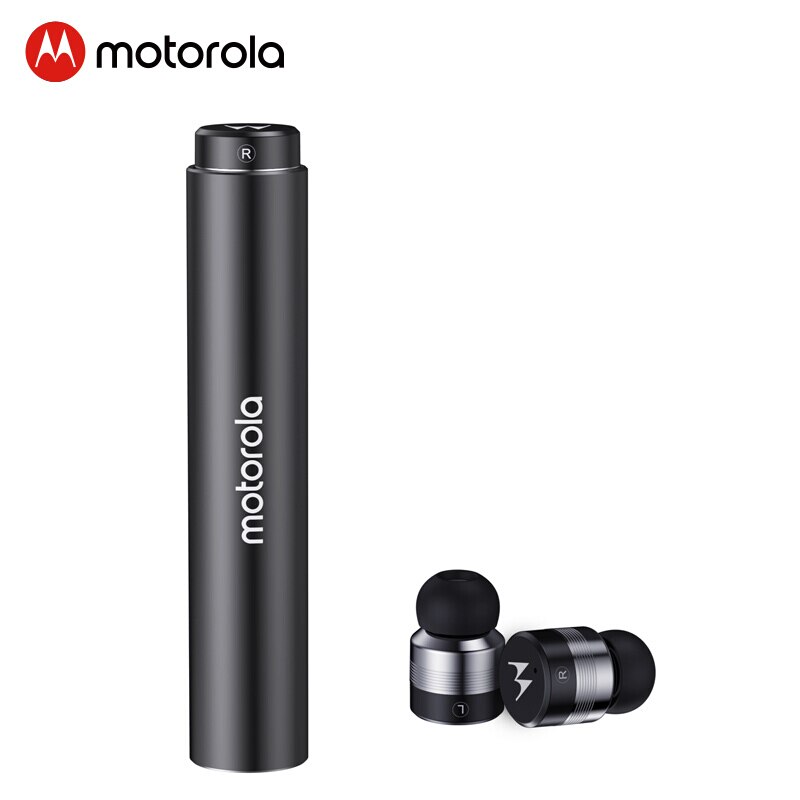 Motorola VerveBuds 300 Wireless Bluetooth Earphone In-Ear Mini Sports Headphones For Apple Samsung Huawei Phone VerveBuds300: Black