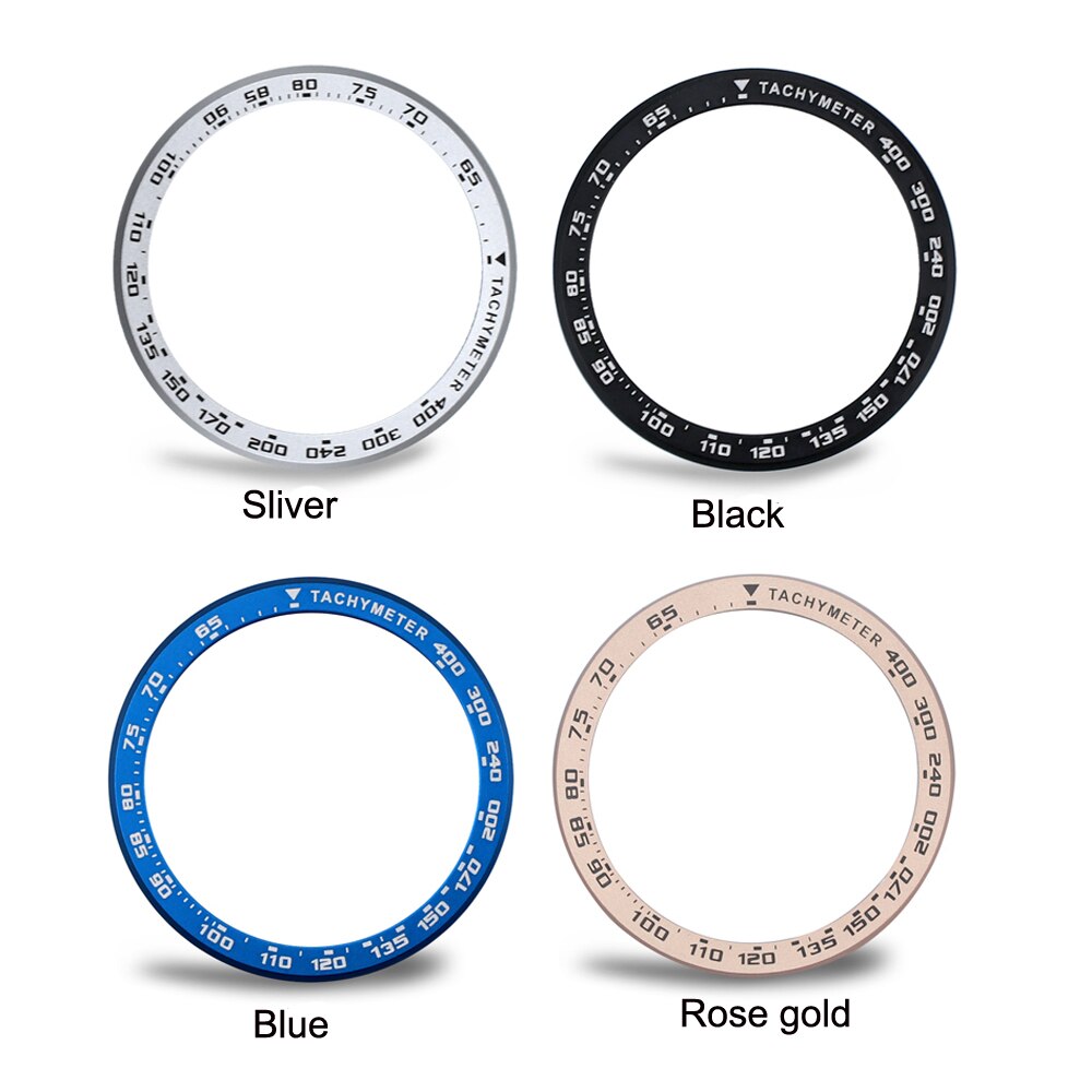 Metal Outer Edge Cover For Xiaomi Amazfit GTR 42 47MM Bezel Ring Dial Scale Speed Protective Case For Amazfit GTR 47 Tachymeter