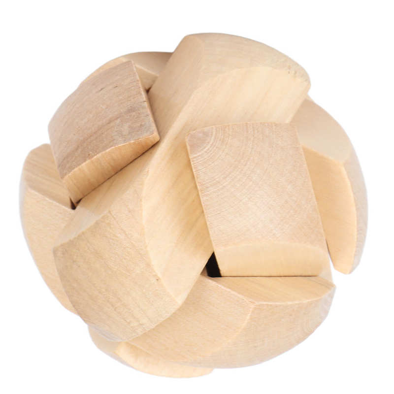 Wooden Brain Teaser Toy Wooden Brain Teaser Puzzles Preventing Alzheimer for Adults