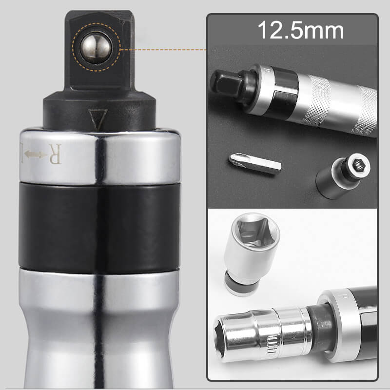 13/12/7PCS Impact Screwdriver Hammer Head Sets with Box Portable Heavy Duty Shock screw Driver Chisel Bits Tools Socket Kit