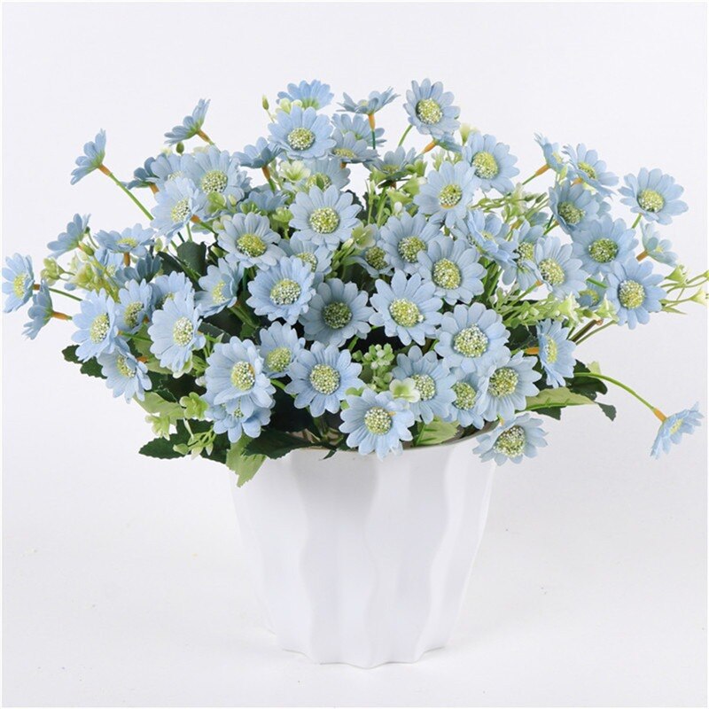 Bouquet de lilas artificielles, 20 têtes/Bouquet, fausses fleurs, toucher réel, pour décoration de mariage, fleurs décoratives pour la maison: 458182