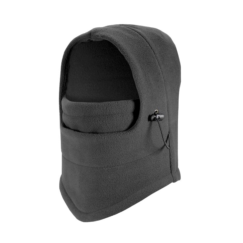 Kvinder mænd hat kasket varm vindtæt tykkere elastisk til vinter udendørs cykling  b2 cshop: Mørkegrå