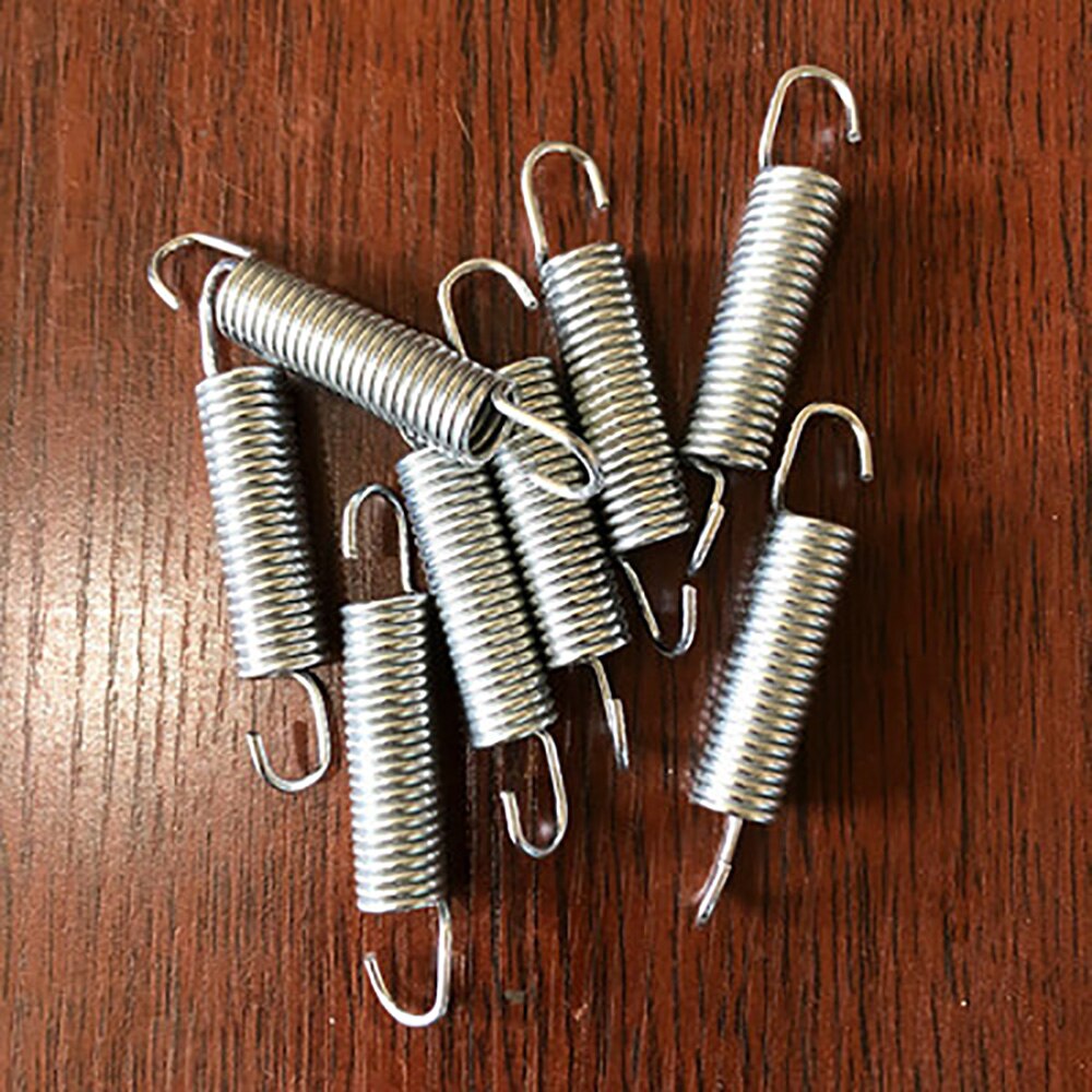 Stainless Steel Seedling Planter Vegetable Planter Agricultural Corn Peanut Manual Seeder Sapling Transplant Planter: 8 PCS springs