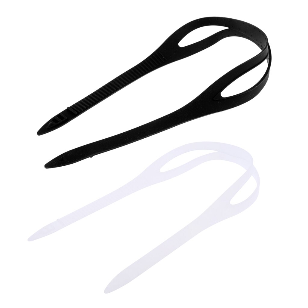 2Pcs Dive Mask Strap, Swimming Goggles Strap Band Replacement