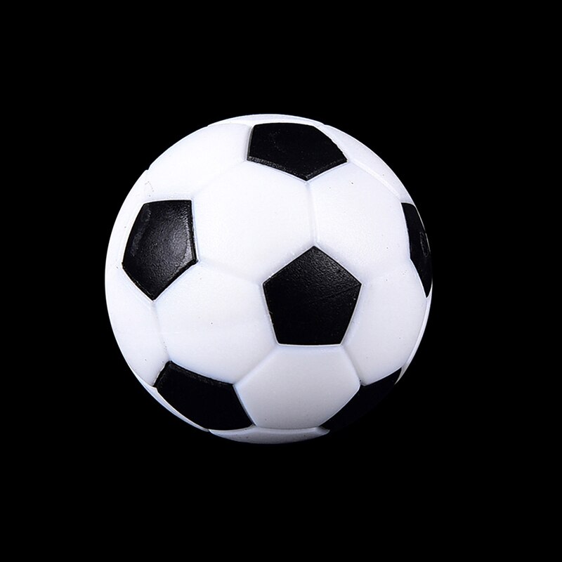 1 pièces 32mm noir et blanc baby-foot baby-foot en plastique résine Machine de Football Machine accessoires Football vert