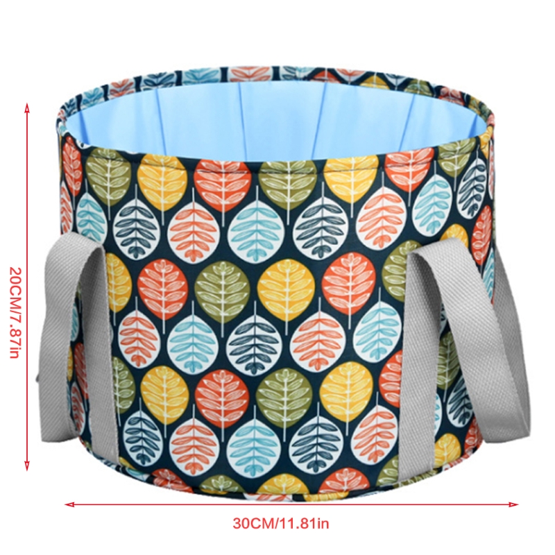 Collapsible Foot Bath Basin Portable Feet Bath Spa Tub Folding Water Bucket