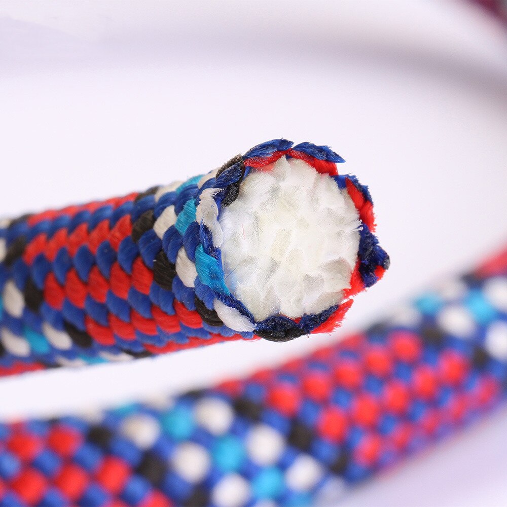 Climbing rope 10m/15m outdoor emergency rope wear-resistant 9.8mm diameter high-strength climbing accessories tool