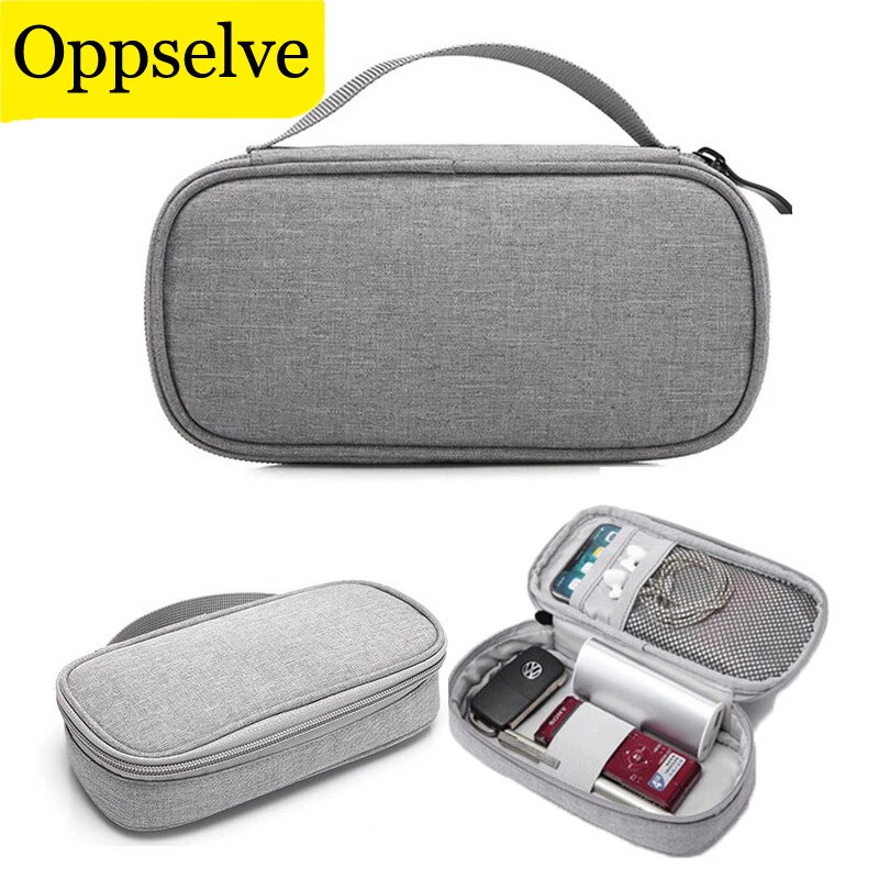 Wasserdichte aufbewahrungstasche für digitales zubehör, organizer für elektronikgeräte, reisetasche, tragetasche für usb-c-kabel