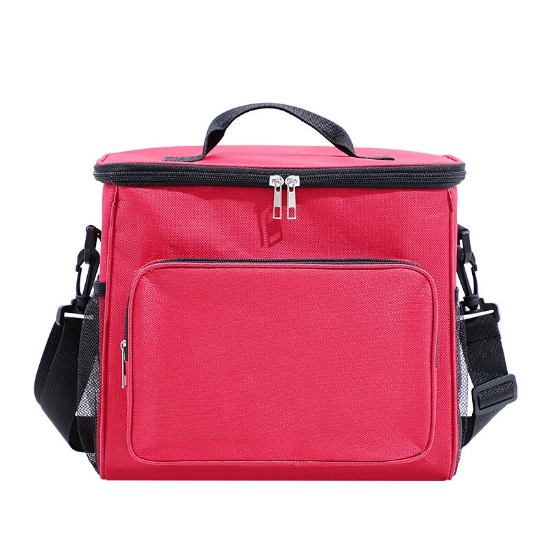 Cooler Bag Collapsible Cooler Bag Insulated Leakproof Coolers for Picnic, Beach, Work, Trip: Red