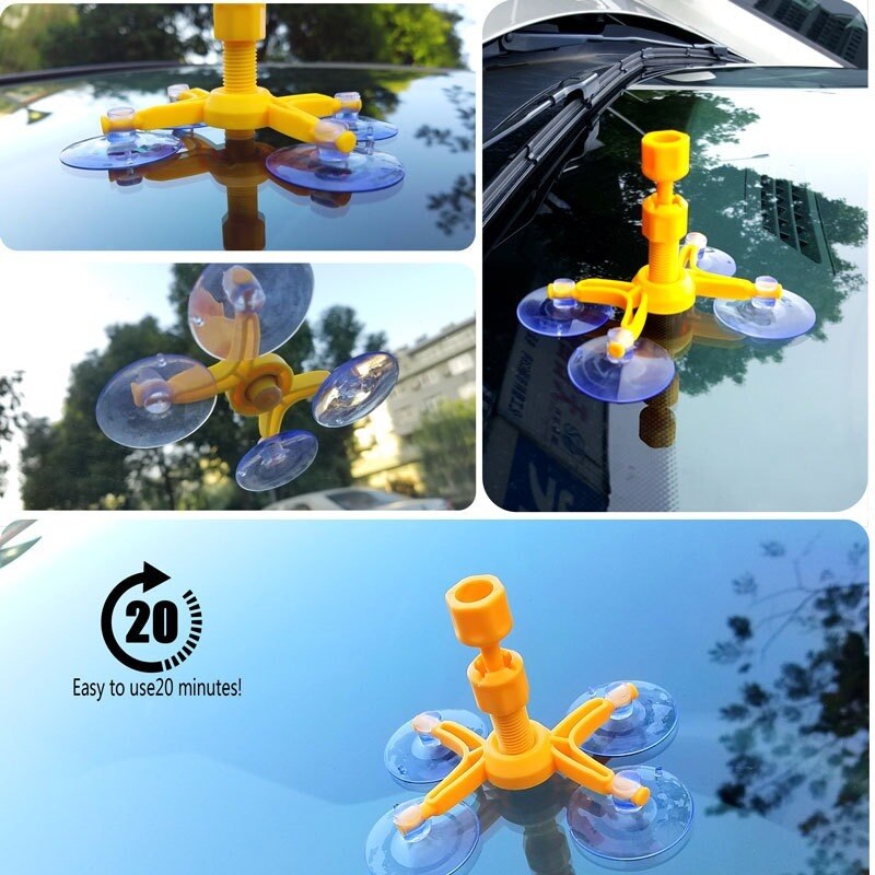 Auto Car Glass Window Cracks Repair Liquid Corrector Repair Fluid Windshield Side Window Repair Kit