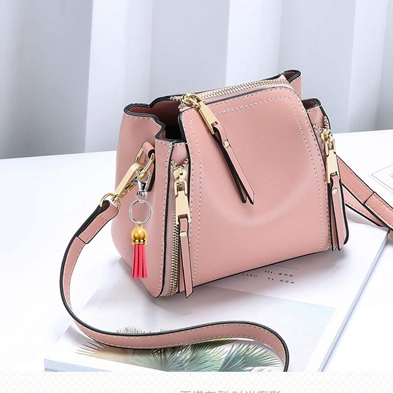 160 stuks sleutelhanger kwastjes leren kwastjes sieraden maken kwastjes hangers kwastjes bedeltjes voor sleutelhangers doe-het-zelf knutselbenodigdheden