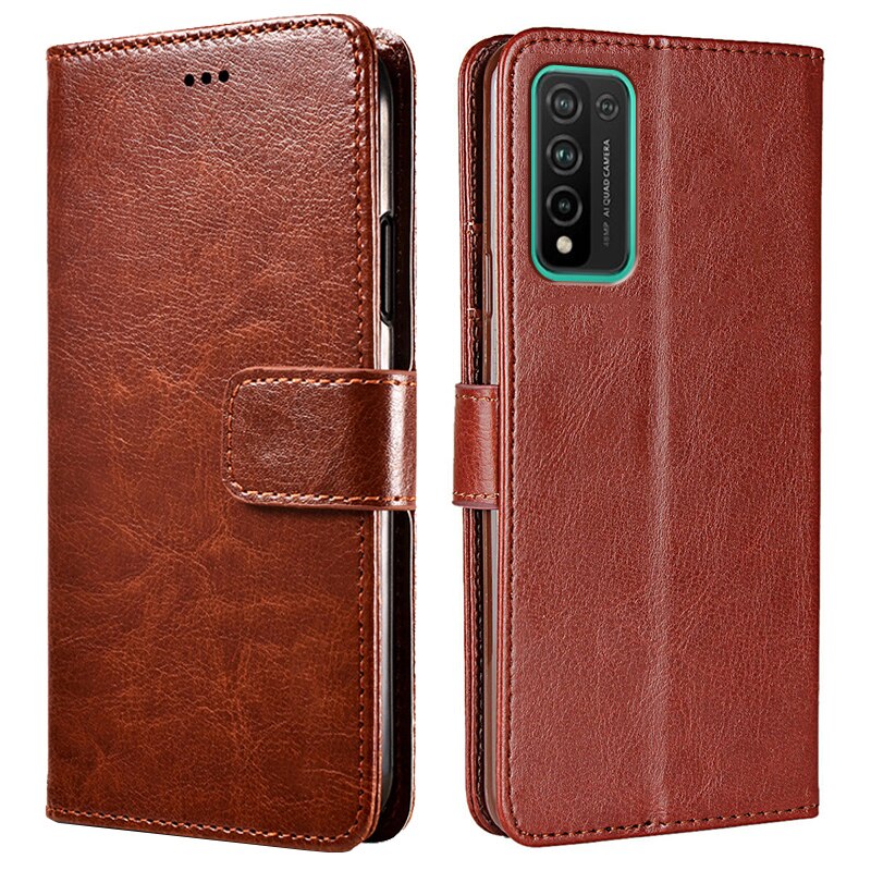 Vintage Telefoon Cover Voor Honor 10X Lite Funda Op Huawei Honor 10X Lite DNN-LX9 Capa Leather Wallet Case Voor Honor 10 X Licht Etui