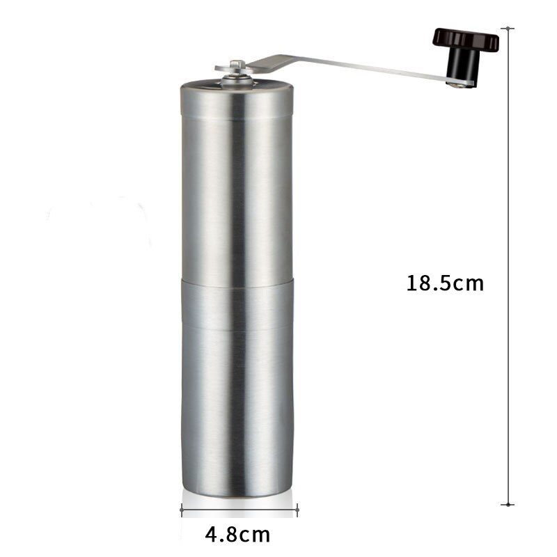 Portable Stainless Steel Grinder Household Coffee Machine Manual Pepper Grinder Coffee Mill Domestic Kitchen Grinding Tools