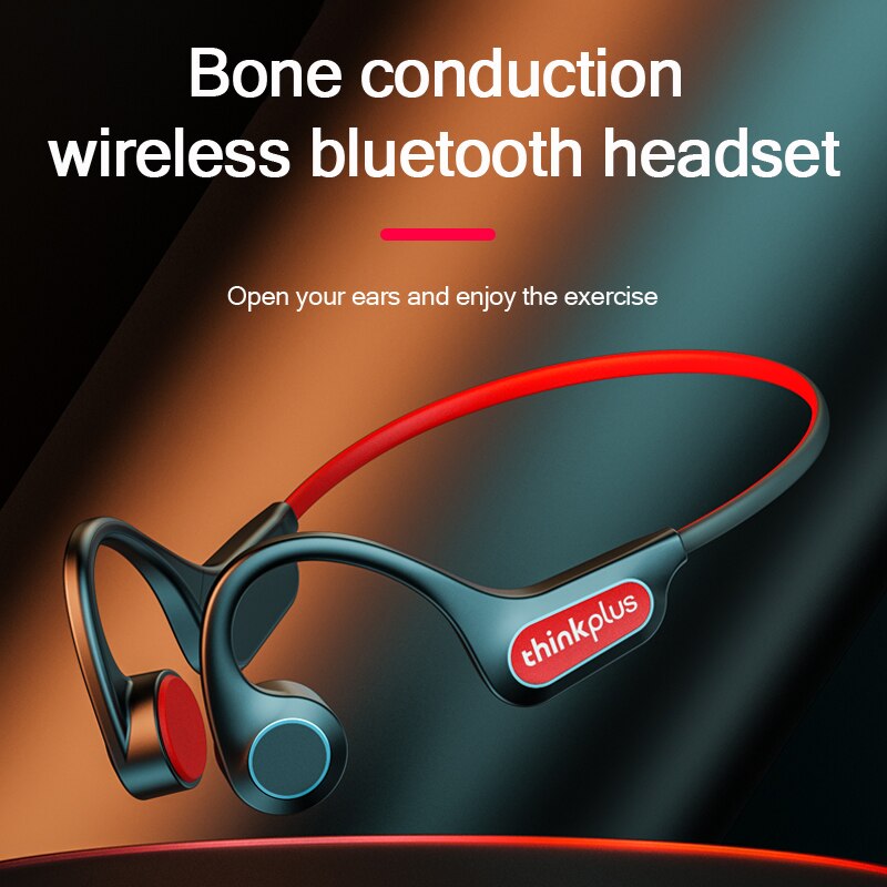 Lenovo X3 Pro Bluetooth 5.3 Bone Conduction Earphones Ear-hook Music Hifi Sports Waterproof Headset with Mic Wireless Headphones