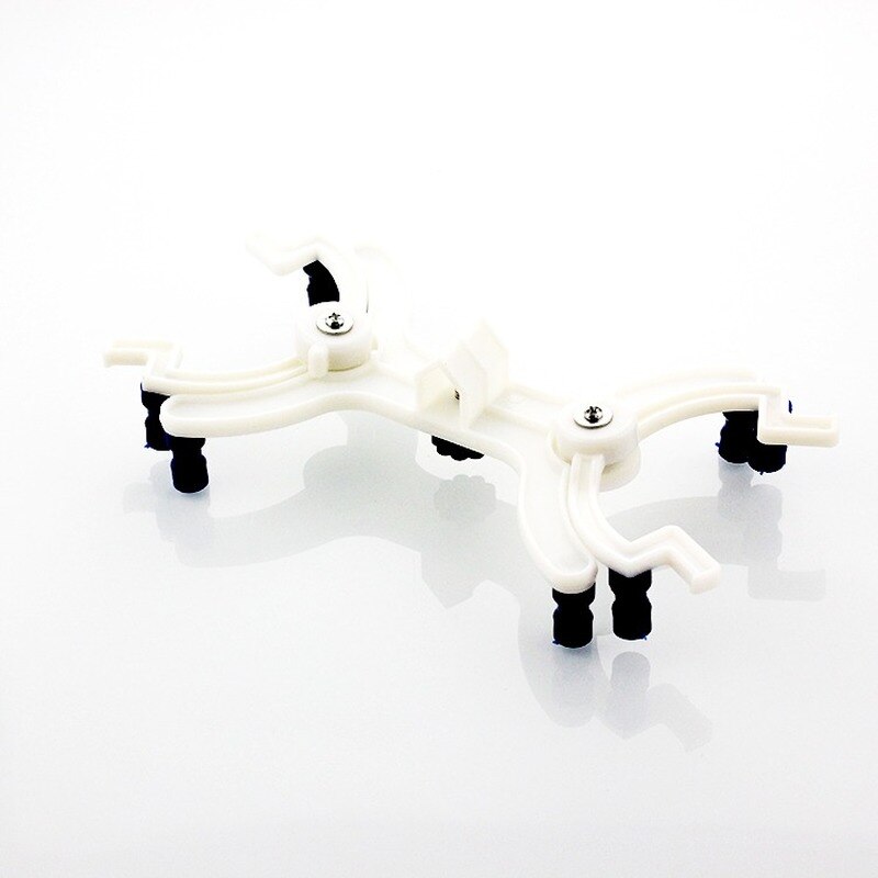 5 stk/plast bilateral burette klemme sommerfugl klip titrerings klip burette special klip kemi undervisningsinstrument