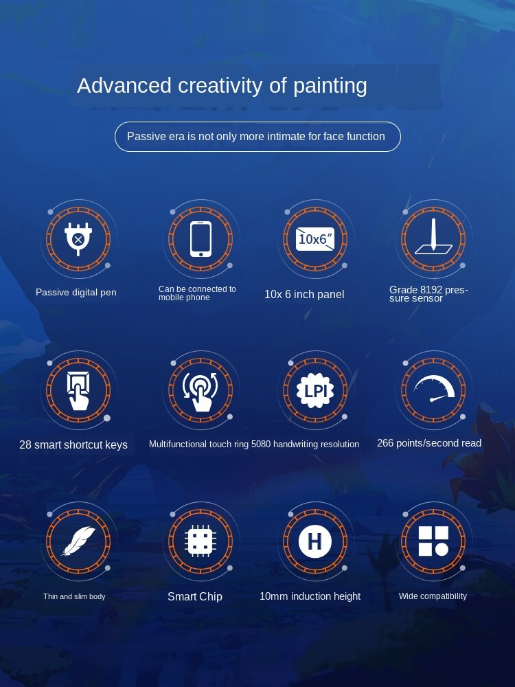 Genuine digital board can be connected with mobile phone electronic drawing tool multi-function sketchpad