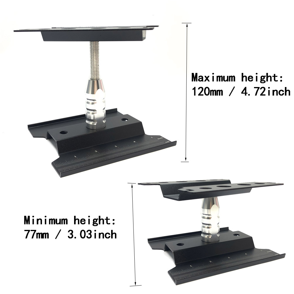 Verhooging Werk Stand Platform 360 Graden Draaien Reparatie Station Voor Rc 1/8 1/10 Arrma TRX-4 Axiale SCX10 Tamiya Hsp Auto