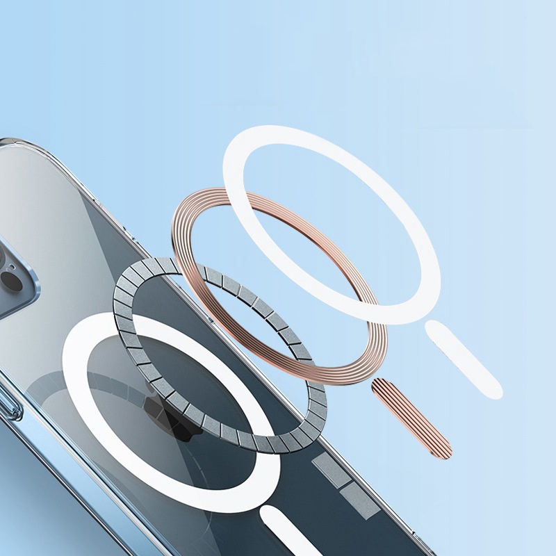 Coque Silicone Magnétique Transparente Pour IPhone 12 à 16 Pro - Antichoc Et Compatible MagSafe - Neuf Avec Emballage