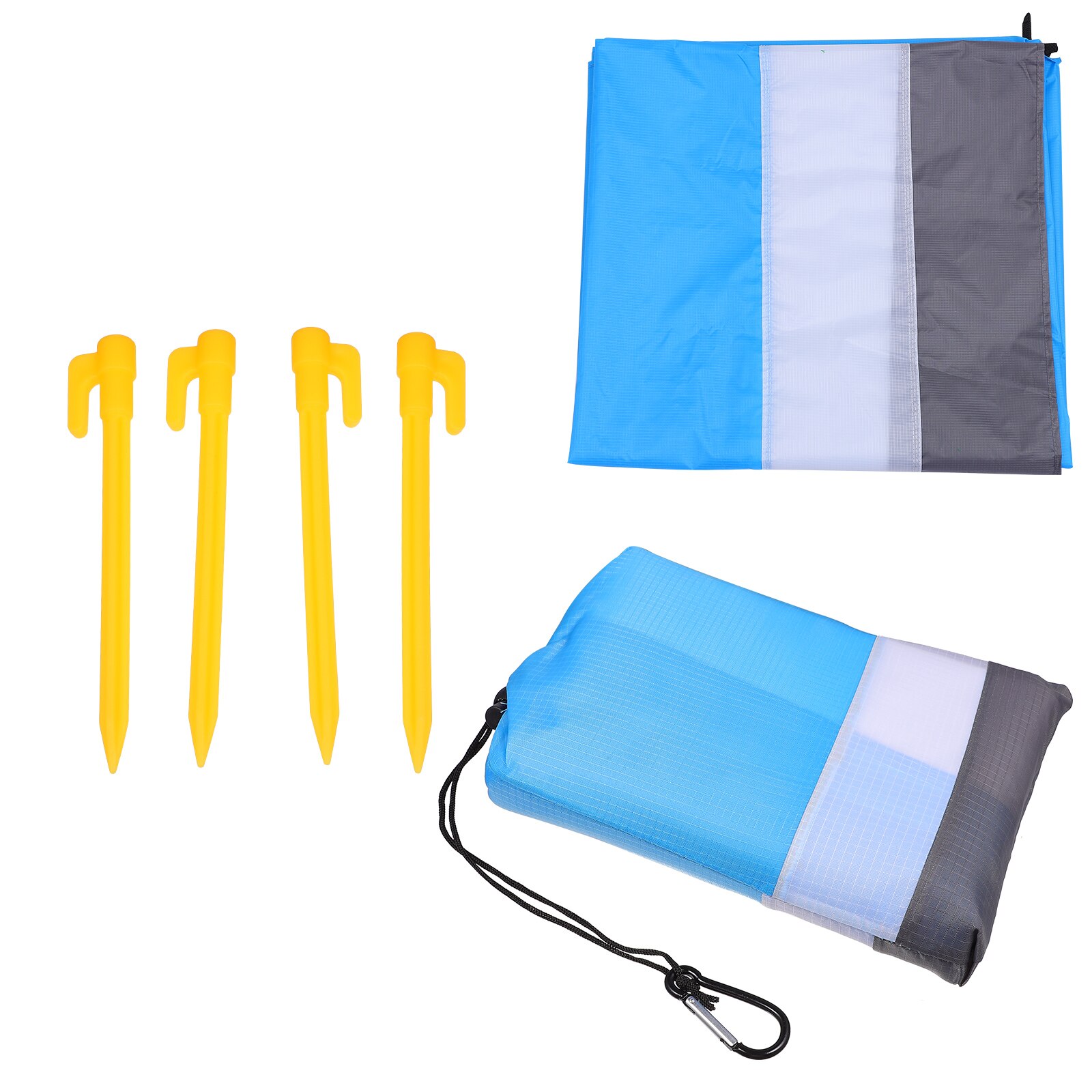 1 Set Portable Picnic Rug Picnic Blanket Camping Mat Picnic Pad Camping Cushion