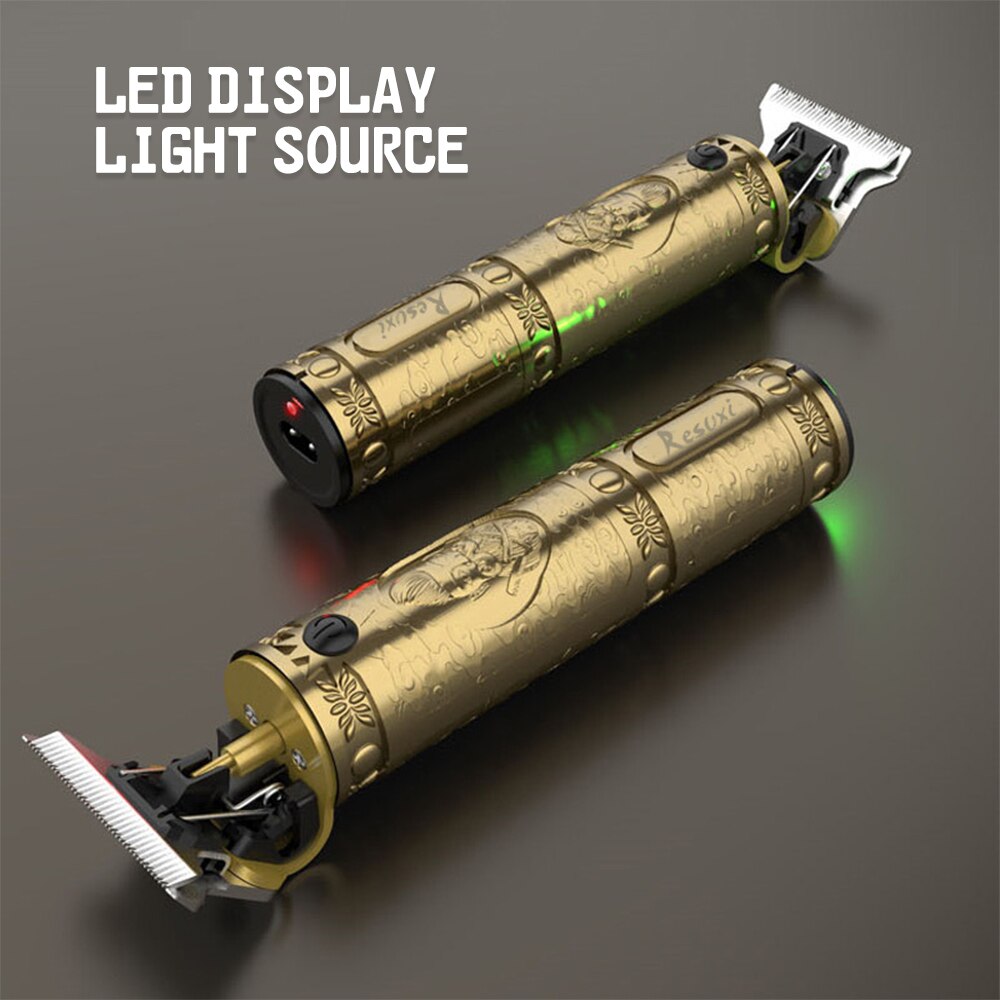 Elektrische tondeuse, tondeuse voor mannen, draadloos scheerapparaat, trimmer voor 0mm kappers, tondeuse voor baard, baardtrimmer