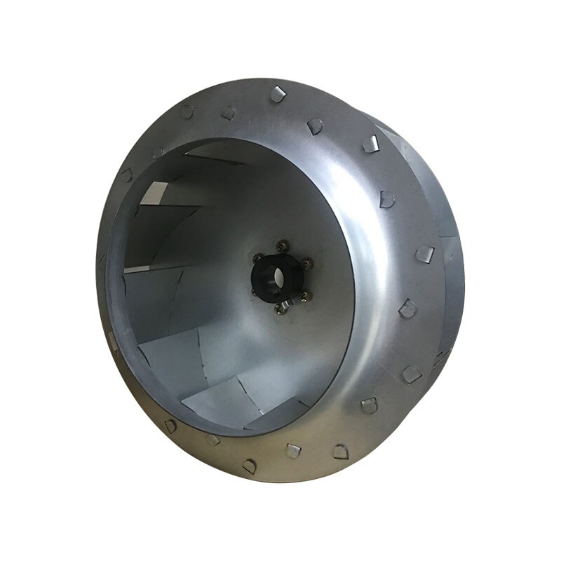 machine toolss 250mm impeller Vane Motor Blades Fan Impeller shaft aluminum blower fanwheel cooling helice accessories for CNC