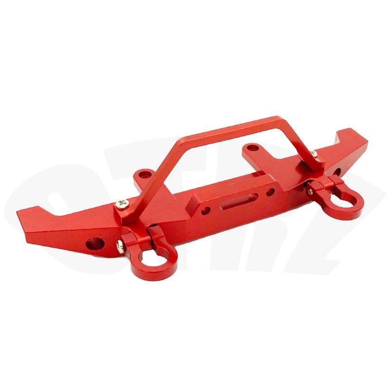 Metalen Voorbumper, geschikt Voor Wpl C14 C24 C24-1 1/16 Mn D90 D91 MN96 MN99 MN99s 1/12 Afstandsbediening Auto Upgrade Onderdelen: WPL Red