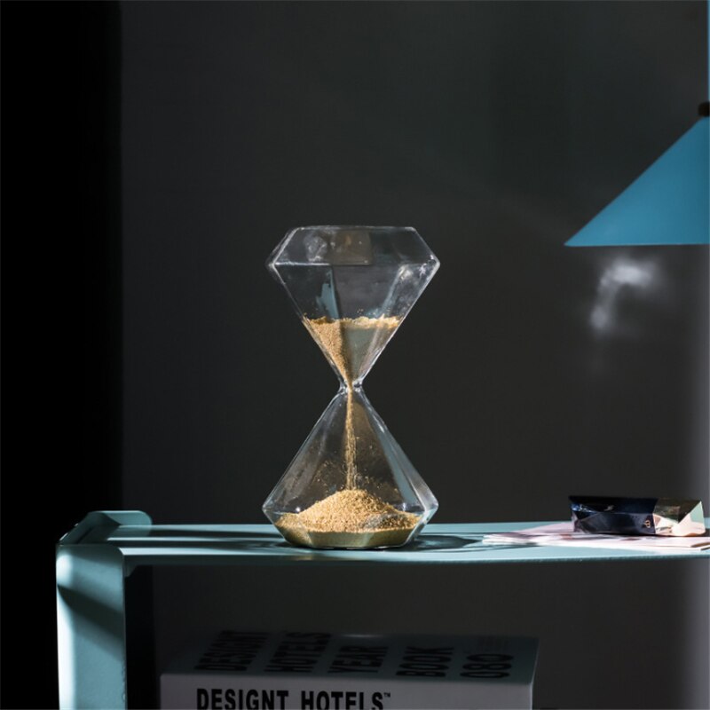 Nordic Simple Sand Hourglass Timers Bedroom Study Office Hotel Living Room Modern Decoration Glass Hourglass Accessories