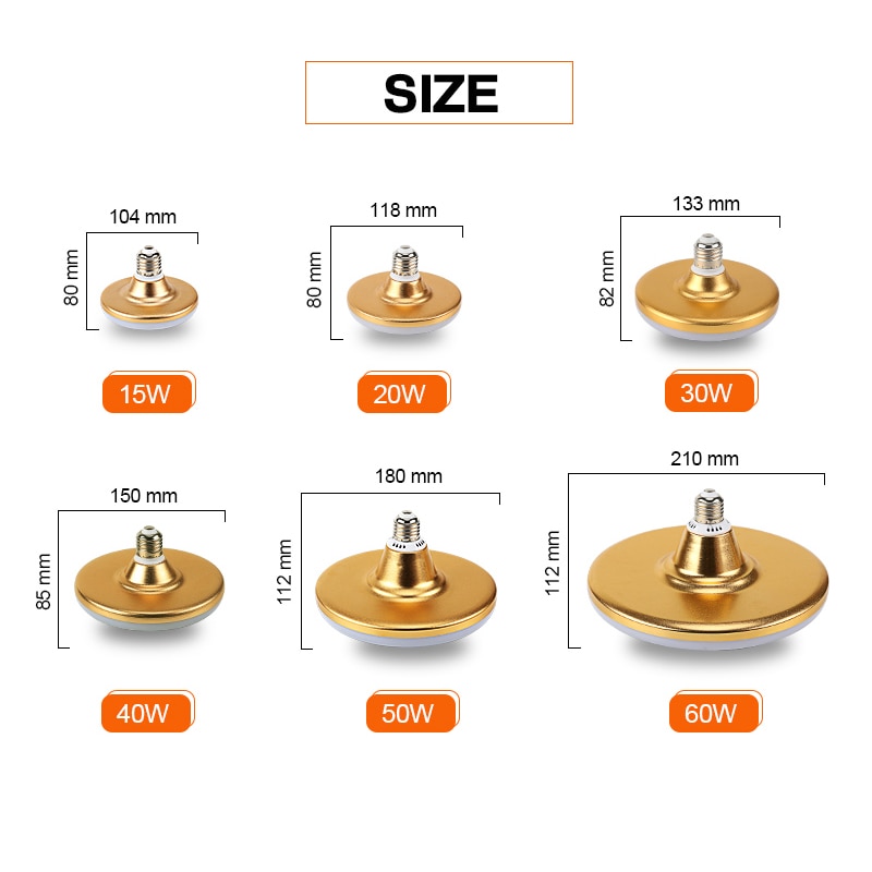 High Power E27 LED Light Bulb 20W 30W 50W 60W Bombilla Led Lamp E27 220V Spotlight Lampada Bulb Leds Light for Home Cold White